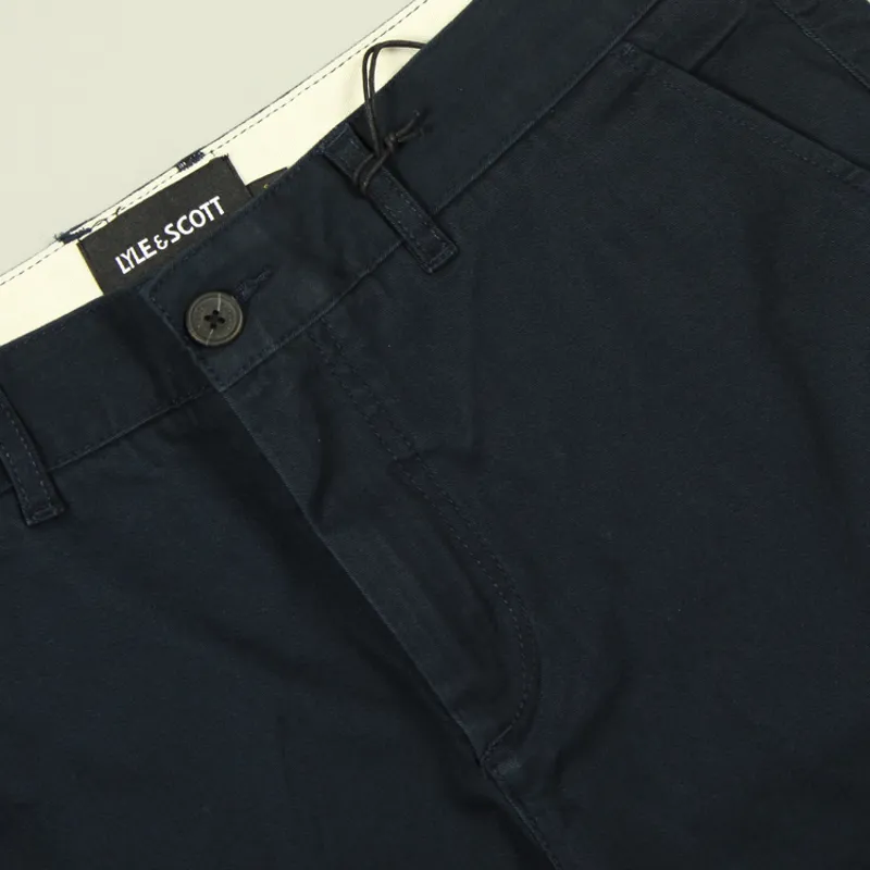 Lyle and Scott Chino Short - Dark Navy-1